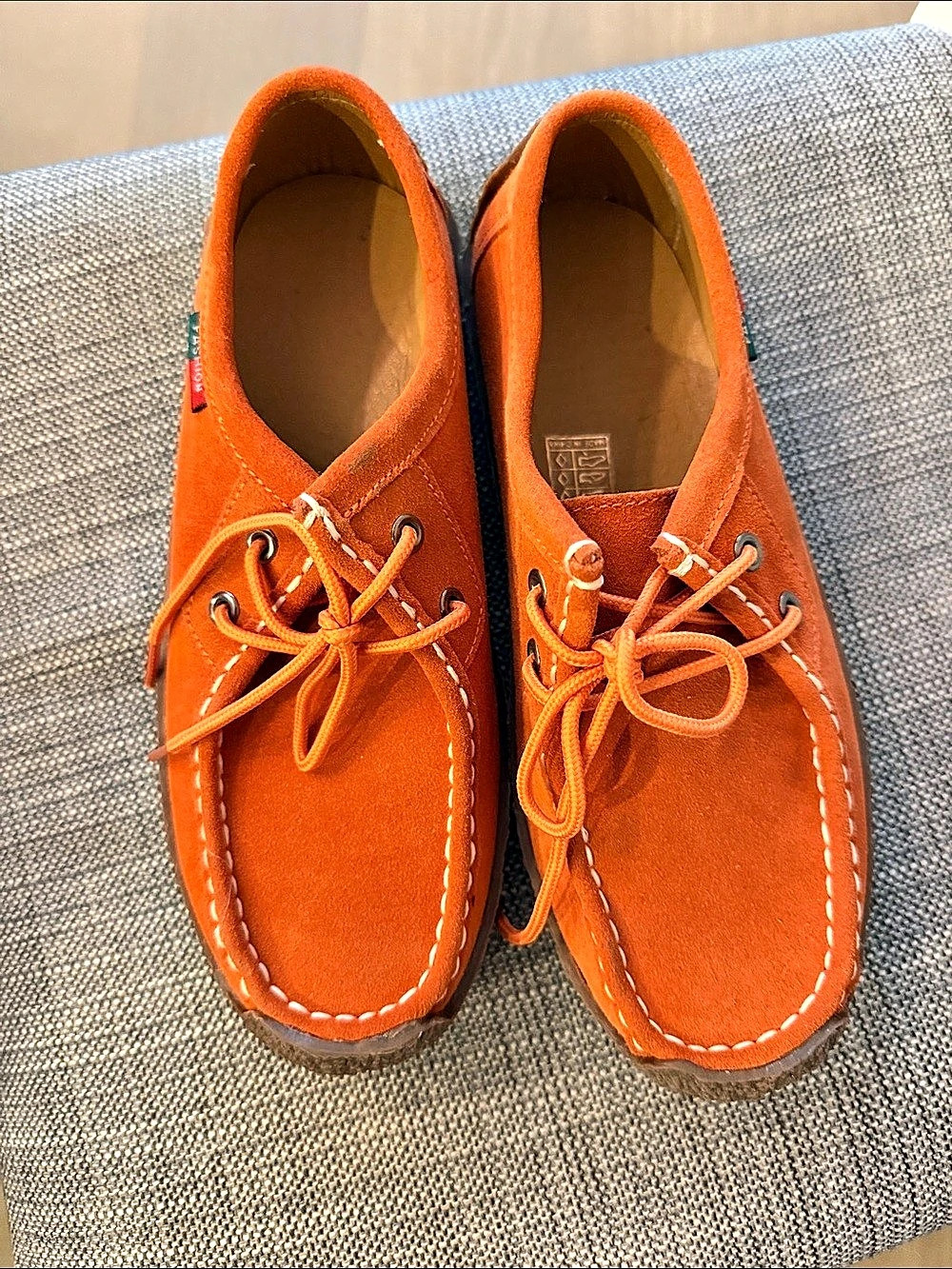 Sperry Orange Boat Shoes